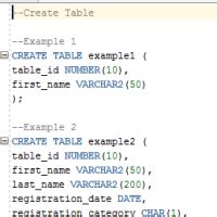 Oracle Sql Create Staging Table