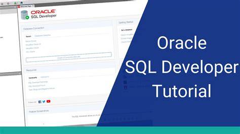 oracle sql developer tutorial for beginners with examples