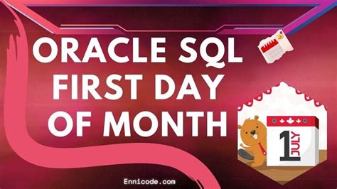 oracle sql sysdate first day of month