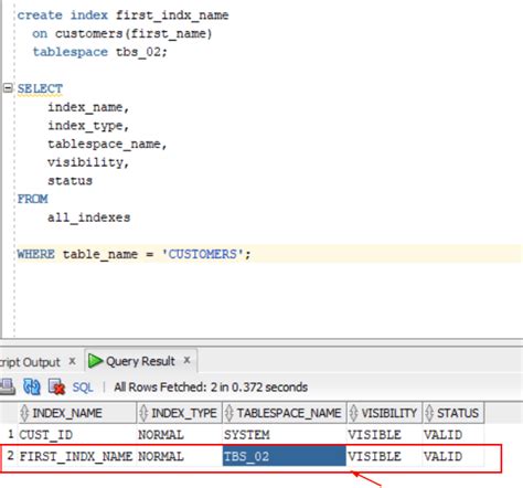 Oracle When To Create Index