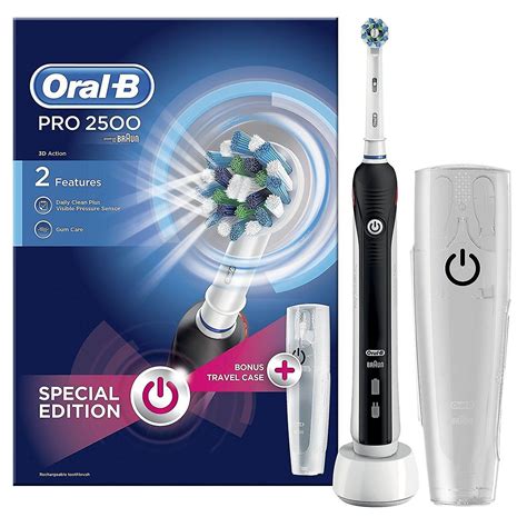 oral b pro 2500 electric toothbrush