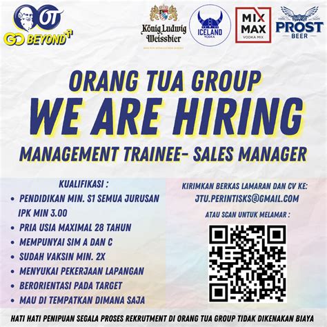 orang tua group management trainee