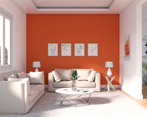 25 bright and cheerful orange accent wall ideas digsdigs