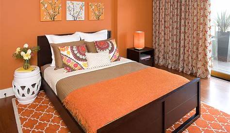 Orange Bedroom Decorating Ideas