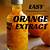 orange extract recipe