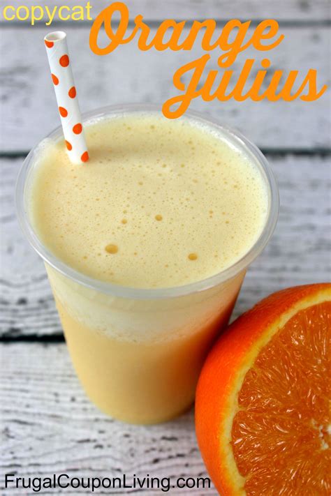 A copycat orange Julius recipe made in the blender using