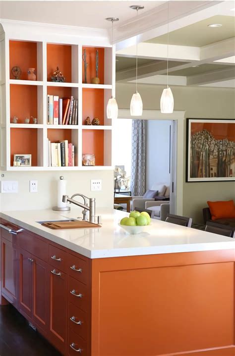 27 cheerful orange kitchen decor ideas digsdigs