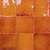 orange mosaic floor tile