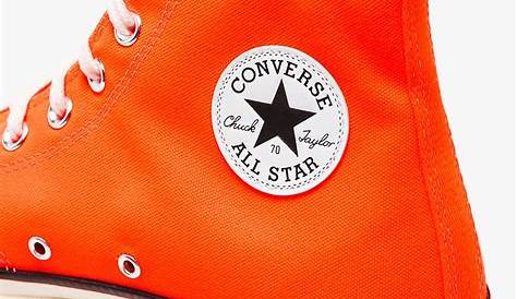 Converse Chuck Taylor All Star Mens Ox Textile in Orange