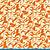 orange patterned wallpaper uk
