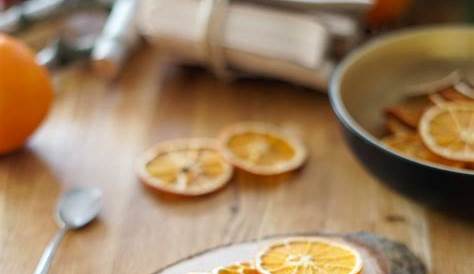 DIY Noël Comment faire des oranges séchées