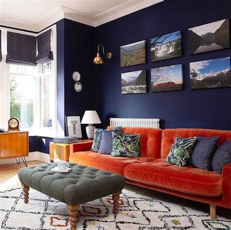Famous Orange Sofa Room Ideas Best References