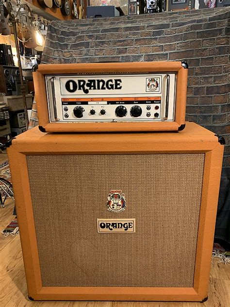 Orange Amp Head And Cabinet