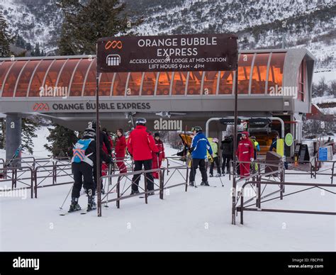 Orange Bubble Express Lift