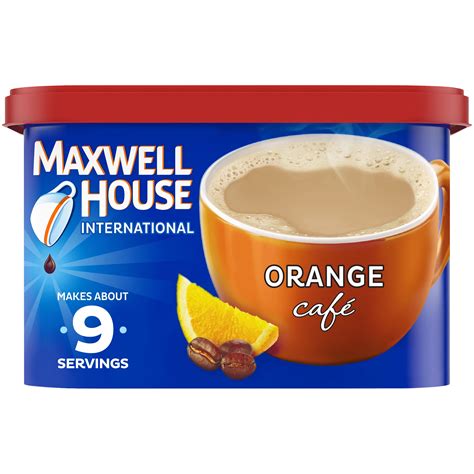 orange cappuccino instant coffee