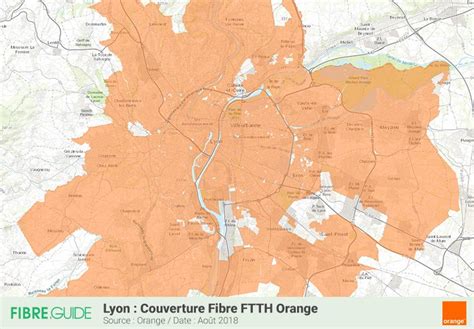 (MàJ) FTTH la carte de déploiement d'Orange jusqu'en 2015