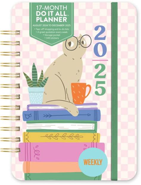 orange circle studio planner 2025