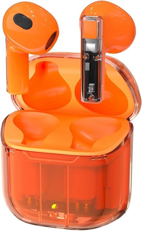 orange earbuds amazon