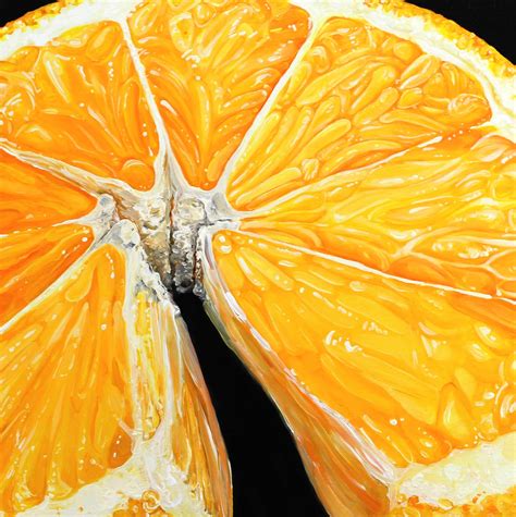 Orange Fruit Artwork