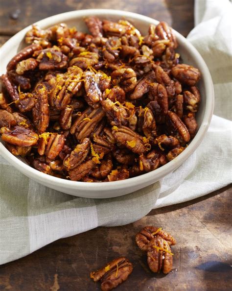 Orange Glazed Pecans Recipe