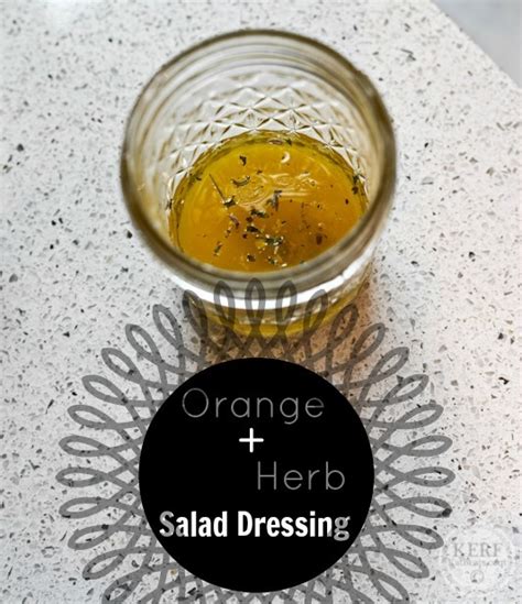 Orange Herb Dressing