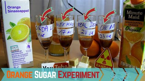 Orange Juice Experiment