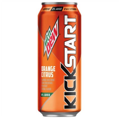 Orange Mountain Dew Kickstart