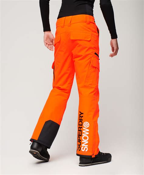 Orange Ski Trousers