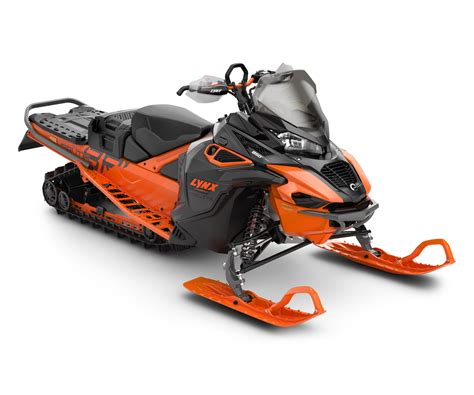 Orange Snowmobile