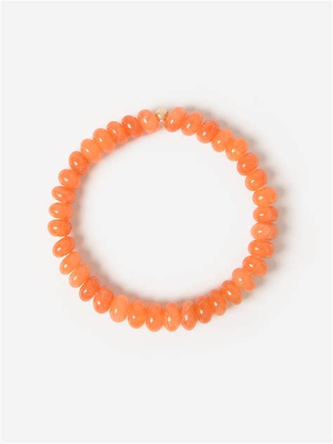Orange Stretch Bracelet
