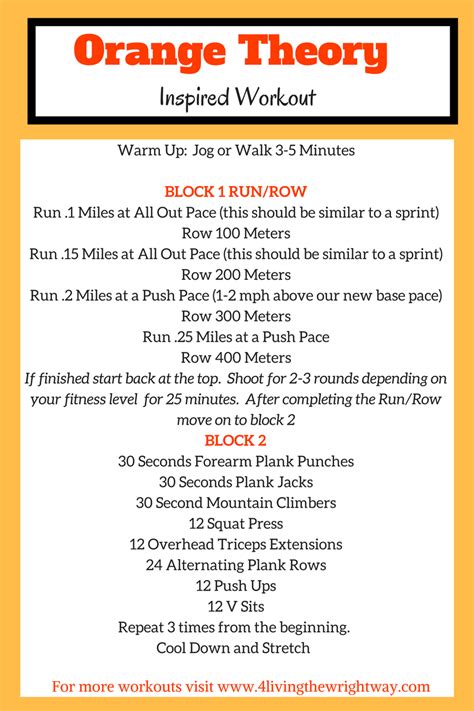 orange theory workout reddit
