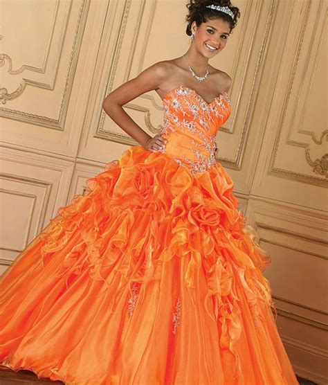 6+ Orange Wedding Dresses