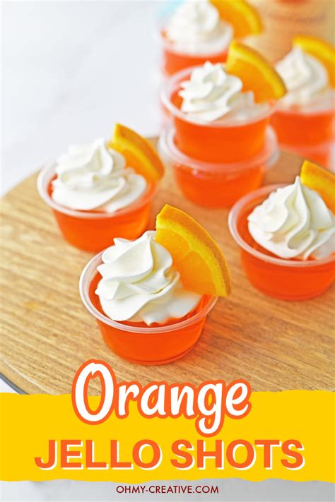 Orangesicle Jello Shots