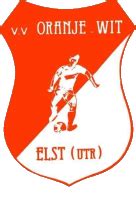 oranje wit elst voetbal