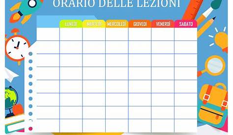 Orari delle lezioni del primo semestre a.a. 2019-2020 | Facoltà di