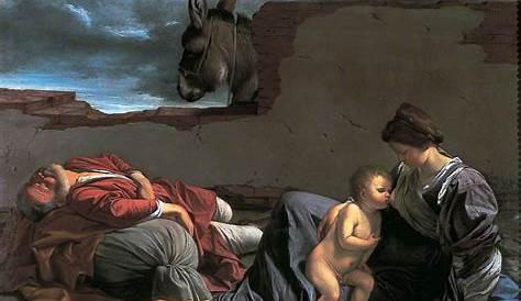 Orazio Gentileschi Rest On The Flight Into Egypt Art Institute Of Chicago