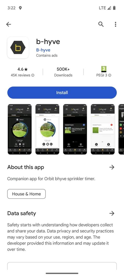 orbit b hyve app