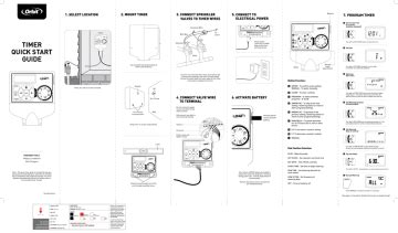 Orbit Sprinkler Timer Manual 57876