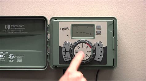 Orbit Sprinkler Timer Manual Programming