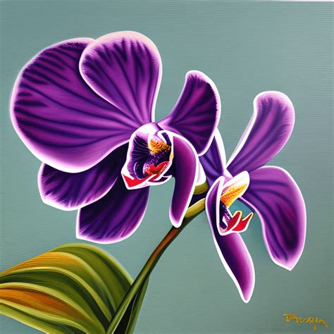Orchids in Art