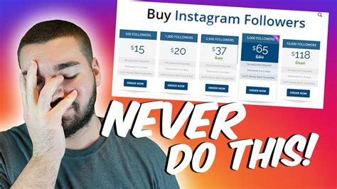 6 Reasons Why You Should Never, Ever Buy Instagram Followers