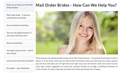 order bride dating service