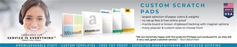 Order Custom Scratch Pads