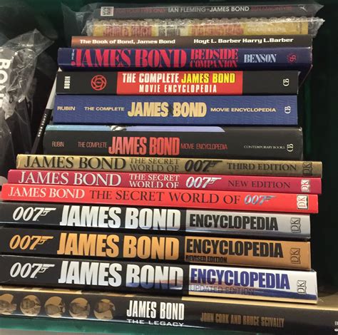 order of james bond books