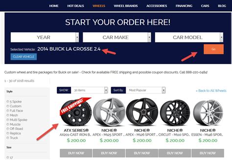 order rims and tires online