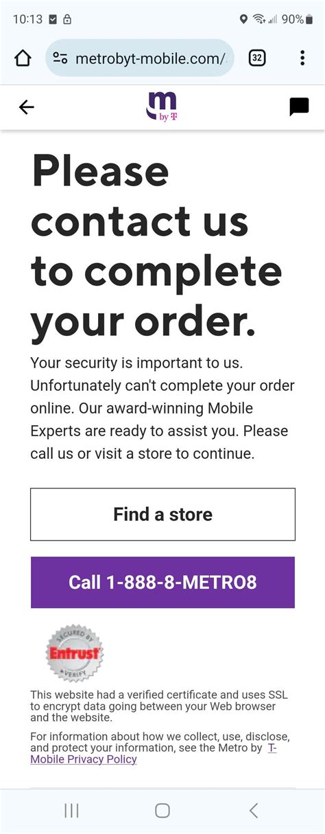 Order Status Metropcs