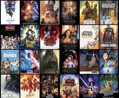 order to watch star wars movies and tv shows