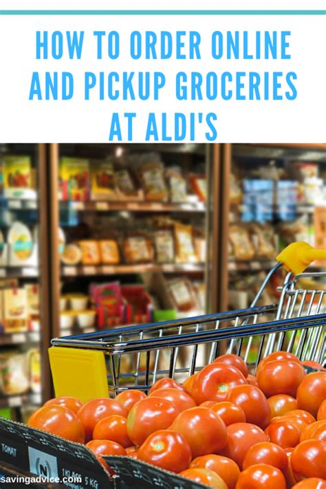 ordering groceries online aldi