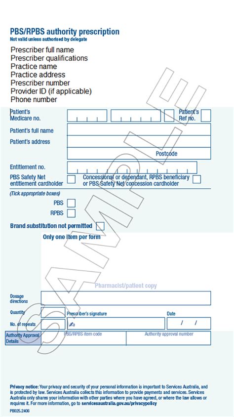 ordering script pads australia