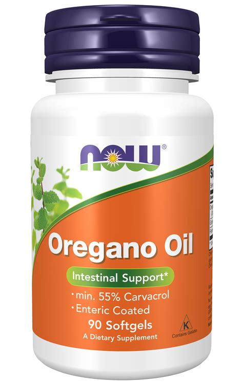 Higher Nature Oregano oil capsules at